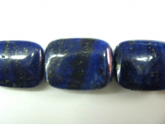 high quality lapis lazuli charm beads rectangle ablong blue jewelry bead 15x20mm full strand16"/per