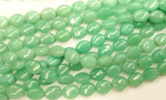 2strands 8x10-15x20mm Natual Amazonite stone Amazone bead oval egg blue green amazonite beads