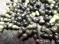high quality 50pcs 10-25mm genuine Obsidian bead Gemstone Bottle Caved Rainbow Cabochons beads