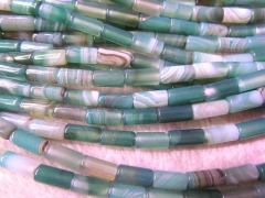 wholesale 5strands 6x12mm Botswana Agate tube column bar mixed jewelry beads