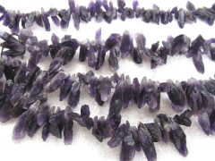 high quality 15-35mm full strand Raw cap amethyst quartz Natural rock Quartz nuggets freeform chips 