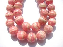 sale 10mm full strand Argentina Rhodochrosite round ball loose gemstone beads