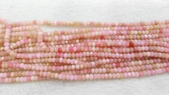 pink opal gemstone crystal lapis sunstone labaradorite aquamarine beryl ruby beads rondelle abacus faceted necklace loose beads