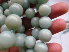 wholesale 2strands 3-16mm full strand Natual Amazonite stone,Amazone bead,round ball jewelry beads