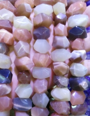 natural sunstone ,yellow opal ,citrine quatz ,malachite & lapis gemstone rondelle abacus faceted loose beads 12x16mm full strand