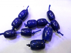 AA grade 6pcs 4-12mm natural lapis Lazulie Gemstone cabochon round rondelle blue gold jewelry beads