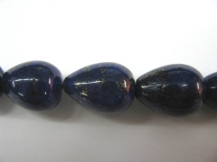 genuine Lapis Lazuli bead Gemstone ,cube drop lapis bead drop peach blue gold jewelry bead 7-20mm full strand