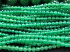 high quality 2strands 6-20mm Natual green agate gemstone round ball emeral green red yellow jewelry beads