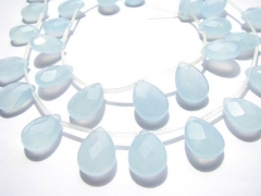 Jade stone 2strands 7-14mm natural Jade Beads teardrop drop faceted clear white blue pink green mixed beads jewelry bead