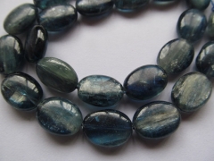 Wholesale Natural Kyanite Gemstone long oval evil marquise Blue Loose Bead 10x14 10x16 12x18mm full 