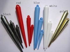 100pcs 20-51mm Spikes Sharp White/Ivory Gunemtal Blue Red gold Acrylic Resin jewelry charm loops bea