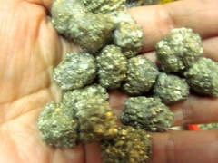 No Drilled --batch 4-30mm 500g wholesale genuine Raw pyrite nuggets bead freeform iron gold chunky g