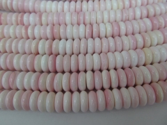 genuine Queen conch shell pink red rondelle abacus heishi wheel gemstone beads 4charm6 4charm10 4cha