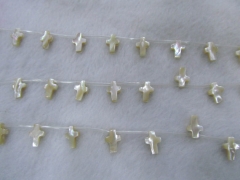 wholesale 5strands 9charm13mm Genuine MOP Shell ,Pearl Shell cross ,cross shell white brown jewelry 