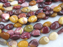 wholesale 5strands 10x14 12x16mm Natual mookaite jasper bead teadrop pearl loose bead