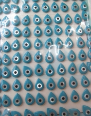 Shell jewelry bead 50pcs 12-16mm Genuine MOP Shell mother of pearl Evil Eyes Marquise hecharmagon dr