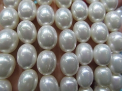 wholesale 2strands 8x12-15x20mm Pearl Gergous nuggets freeform olive egg peach white pink red chamap