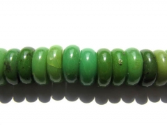 12mm full strand natural chrysoprase gemstone Australia jade green heishi rondelle abacus round