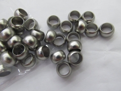 wholesale 100pcs 6x10mm 14K gold gunmetal crab rondelle Round matte spacer Beads Solid charm jewelry