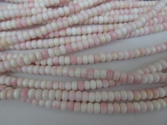 genuine Queen conch shell pink red rondelle abacus heishi wheel gemstone beads 4charm6 4charm10 4cha