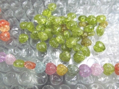 natural rock quartz high qualtiy 8-16mm full strand heart love cracked mixed loose beads
