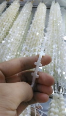 wholesale 5strands 9charm11mm Genuine MOP Shell ,Pearl Shell cross ,cross shell white brown jewelry 