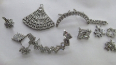 Fashion--100pcs Micro Pave CZ jewewlry finding CZ Zircon Royal Jewelry for Wedding Bridal Girle Jewe