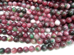 Wholesale 2strands 3 4 6 8 10 12mm Jade Beads Round Ball polished ruby red oranger Asssortment jewel