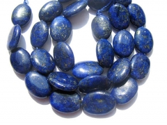 2strands 10x14 12x16mm genuine Lapis Lazuli Gemstone ,oval lapis bead egg polished jewelry bead