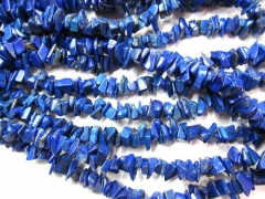 wholesale genuine lapis lazuli stone freeform chips lapis bead 6-10mm 2strands