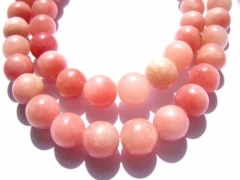 High Quality 4-12mm full strand natural pink Opal gemsotne Round Ball opal stone opal necklace
