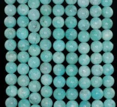 6mm Aqua Berry Amazonite Gemstone Grade AA Green Round Loose Beads 15.5 inch Full Strand (90183677-374)