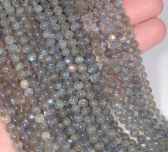 5mm Labradorite Gemstone Round 5mm Loose Beads 16 inch Full Strand (90188730-89)