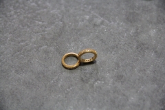 CZ Micro Pave 12mm Spacer Beads