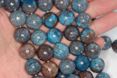 16mm Calsilica Gemstone Round 16mm Loose Beads 7.5 inch Half Strand (90184379-851)