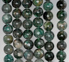 9mm Green Apatite Gemstone Round Loose Beads 15.5 inch Full Strand (90184374-850)