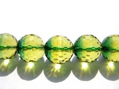 AA+ Ametrine quartz green yellow Amethyst Citrine rock crystal round ball faceted briolette jewelry beads 8 10mm full strand