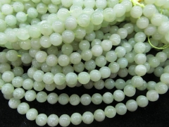 2strands Natural Jade Beads, Natural Stone Beads, Lemon yellow Jade Apple Green Beads Round beads Jasper Jewelry 4-12mm