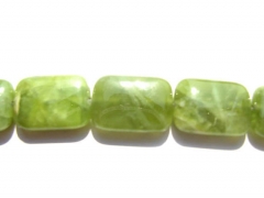 geniune chrysoprase bead Peridot olive Chrysoprase gemstone rectanlge oval egg lemon green jewelry beads 8x10 10x14 12x16mm full