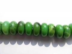 high quality 2strands 3-12mm natural green chrysoprase gemstone Australia jade stone heishi rondelle abacus round loose bead