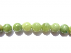 4-14mm full strand Natural Peridot olive Chrysoprase beads gems Round Ball green For Necklace Gemstone Loose beads