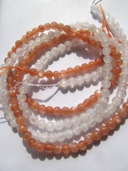 golden sunstone beads 4-12mm full strand Natural moonstone Round Ball sunstone gemstone loose bead
