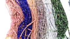 Amazonite gemstone crystal lapis sunstone labaradorite aquamarine beryl ruby beads rondelle abacus faceted necklace loose beads