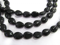 5strands 8-16mm high quality turquoise gemstone teardrop drop peach wholesale loose bead black turquoise beads