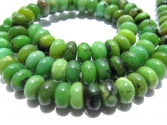 wholesale 5strands 3-12mm natural chrysoprase gemstone Australia jade green heishi rondelle abacus round loose bead