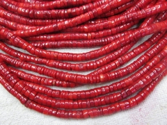 SHOP SALE--Full strand 16" Red Coral Jewelry 810mm heishi wheel Coral beads,Red Coral Beads Coral Loose Beads Coral necklace