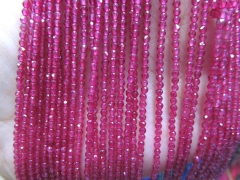 full strand 16" Ruby gemstone Garnet Olive Agate Jet Assorted Beads 2-3mm Round Ball Faceted Jewelry Loose Beads