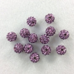 30pcs 8mm Shamballa beads ,Disco balls,shamballa bracelet ,shamballa pendants ,paved crystal