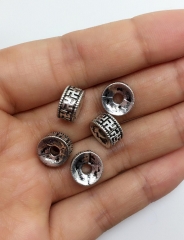 20pcs Antique Silver , Metal Beads , Metal Spacer, Tibetan Style Beads , Crafted supplies findings