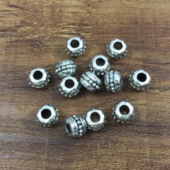 30 pcs Antique Silver beads , Tibetan Metal Beads , Tibetan Style Beads , Crafted supplies findings